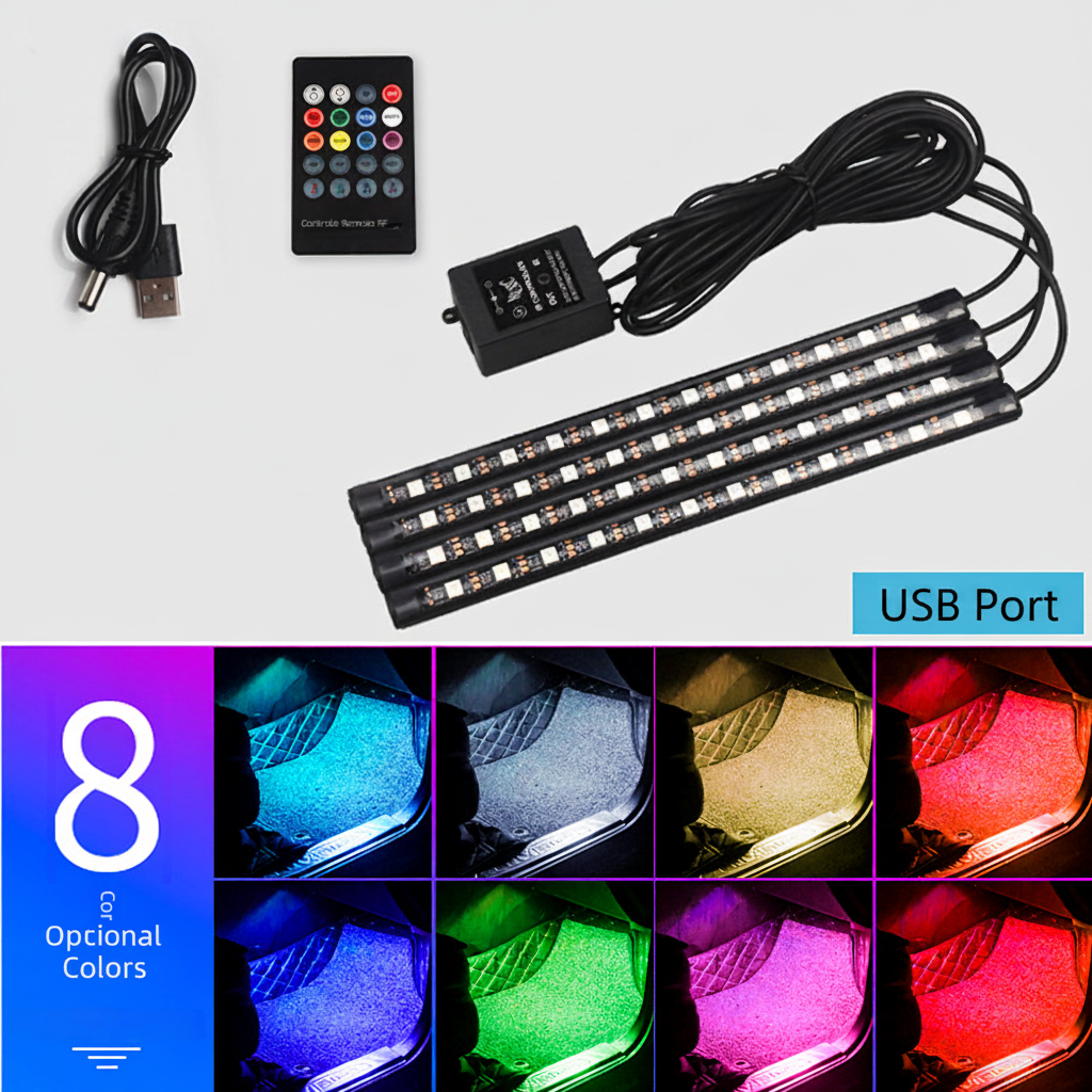 AuraGlow - smart Car LED Iinterior Lights