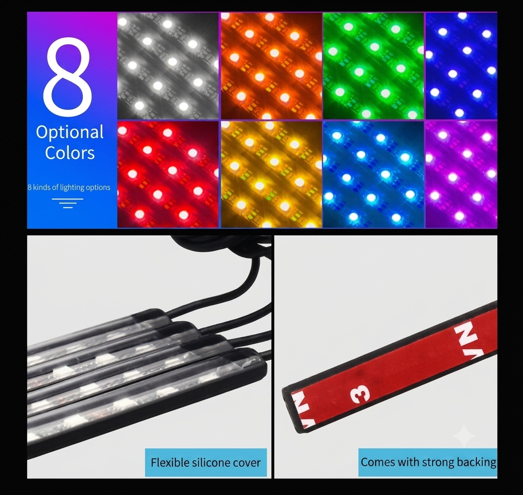 AuraGlow - smart Car LED Iinterior Lights